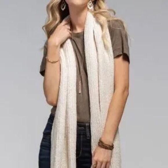 Ruggine Scarf Ivory NWT - Picture 3 of 3